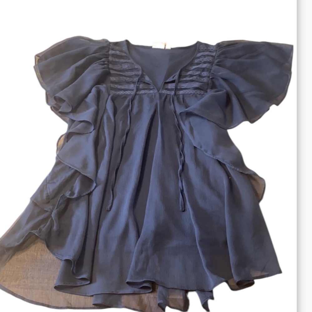 MUDD chiffon blouse